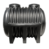 Citerne horizontale renforcée de 5100 litres. Structure haute résistance. FCI AquaTechnology