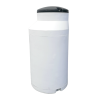 Citerne verticale de 650 litres de grade type ACS pour la conservation longue de l'eau potable.