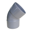 Coude PVC 45° diamètre 100 mm FCI AquaTechnology