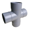 croix PVC diamètre 100 mm FCI AquaTechnology