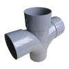 CROIX directionnelle en PVC diamètre 100 FCI AquaTechnology